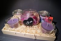 Idée cadeau composition bougies