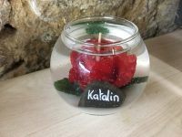 Bougie boule en gel Personnalisable
