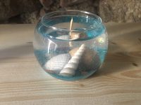 Bougie en gel Coquillage