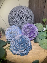 pivoine pailletté bougie
